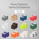 Restaurantware Bag Tek 3.9 x 2.3 x 3.8 Inch Paper Bags For Snacks 100 Small Paper Bags For Foods - Disposable Sustainable Kraft Paper Snack Bags Microwavable Freezable