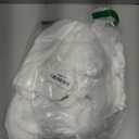 Shimeyao 8 Pcs 20 x 30 Inch Zippered Pillow Protectors Bulk, Standard Size Bedding Pillow Cases, Soft Breathable Cotton Sateen Dust Protection Covers White Protectors for Home Hotel Rental