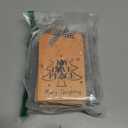 Capoda 6 Pack Wooden Christmas Card Holders, Hanging Money Holder Ornaments for Tree, Stocking Stuffers & Party Favors, Fits Standard Gift Cards, Festive Holiday Decor