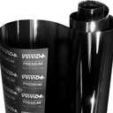 VViViD+ Ultra Gloss Premium Vinyl Car Wrap Film (1.5ft x 5ft, Gloss Piano Black)