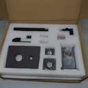 Shower Faucet Set Complete, Wall Mount Shower System for Bathroom 12 Inch High-Pressure Rainfall Shower with Handheld, Rough-in Valve Body and Trim Kit, Matte Black