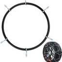 DEDC Snow Chain Tensioner, Traction Chain Rubber Tightener for Trucks, buses, commercial vehicles Fit for 20 to22.5 Inch Rims, Snow Chains Accessories