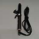 1 Inch Mini Travel Curling Iron, 100-240V Travel Dual Voltage Curling Iron for Short Hair with 5 Heat Settings, Small Curling Wand with Temperature Memories and Lock, Rose Gold