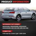 Left/Right Bumper Tail Lights Compatible with Audi Q5 #8R0945095 8R0945096