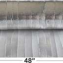 USA Reflective Insulation Bubble Roll, 48" Width x 125' Length, Colder Climates, One-Sided Thermal Bubble Roll, Radiant Barrier Wrap