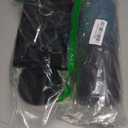 RAYMYLO Insulated Water Bottle 40 oz, Triple Wall Vacuum Stainless Steel (Cold for 48 Hrs), Leak Proof & Non-BPA, Modern Water Flask Jug with Paracord Handle & Straw Spout Lids, Indigo/Black