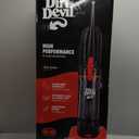 Dirt Devil Multi-Surface+ Upright Bagless Vacuum Cleaner for Carpet and Hard Floor, Powerful, Lightweight, Corded Vacuum Cleaners for Home Use, Red