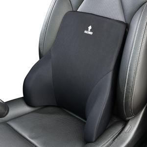 Lumbar Support Pillow, Memory Foam Cushion, Improve Posture and Relieve Low Back Pain, Lumbar Support for car Seats, Gaming Chairs, Office Chairs, wheelchairs (14*7*17in, Black)