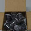 24 Pcs Chair Leg Floor Protectors Round, Silicone Felt Furniture Leg Pads Caps Covers for Hardwood Floors (Fit 8/16 to 15/16) (Clear)