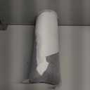 Cervical Neck Pillows with Memory Foam - Neck Pillows for Pain Relief Contour Memory Foam Pillows Ergonomic Neck Support - Adjustable Orthopedic Bed Pillows with Breathable Pillowcase for Sleeping (Standard, Grey White)