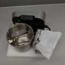 4-in-1 Electric Milk Frother and Steamer, 400ml(13.5oz) Stainless Steel Pitcher with Auto Shut-Off, Hot & Cold Foam Maker and Milk Warmer for Lattes, Cappuccinos, Macchiato, Dishwasher Safe (Silver)