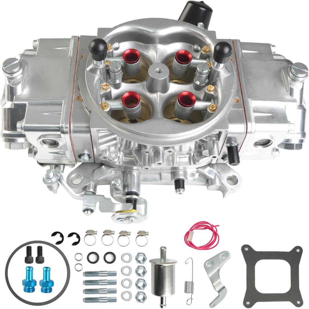 BR-67199 Carburetor for Holley 650 Cfm Race Series Mechanical Secondary Carburetor 4 Barrel 4150 Square Bore No Choke Dual Inlet