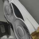 Comfort Zone Smart Wi-Fi Reversible Twin Window Fan with Cover and Bug Screen 