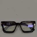 livho Oversized Blue Light Blocking Glasses for Woman  Rectangle Fashion Glasses for Computer, Chic Preppy Frame