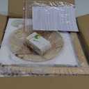 Wood Plug in Wall Sconces, Swing Arm Wall Lamp with Dimmable On Off Switch, Vintage Wall Mounted Light Fixture with Cord for Bedroom Nightstand Bedside Reading Lamp - Bulb Included (Two Brown Bamboo)