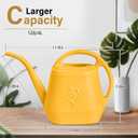 Watering Can - for Home Plant Garden - 1 Gallon - Orange