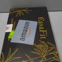 3-Piece Organic Bamboo Cutting Board Set for Kitchen - Carbonized Extra Sturdy Chopping Boards with Juice Grooves - Knife-Friendly Multi-Size (15", 12", 9") for Meat & Veggies - Housewarming Gift Box (Brown)