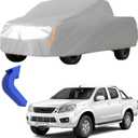 Full Coverage Car Cover All Weather Outdoor & Indoor Silver Pickup Truck Universal up to 210 L x 70 W x 65 H