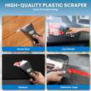 Glue Gone 10 oz Adhesive Remover - Versatile, Gentle Solution for Stubborn Residue Like Wax, Grease, Gum, Labels, Decals, and More - Works on Wood, Plastic, Glass, Metal, and Other Surfaces