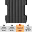 TripleAliners Truck Mat Compatible with 2007-2018 Chevy Silverado/GMC Sierra 1500 5.8FT Accessories, Truck Bed Mat Heavy Duty Custom Fit All Weather Protection TPE Pickup Liner, 2007 New Body Only