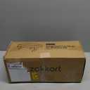 Zakkart SnugCloud Cat Window Perch with 4-Sided Bolster - Large Cat Hammock for Window Sill - Solid Hardwood & Metal Frame - Window Seat for Pets (Natural Color Wood w/White Bed, Large) (Large (25"x15"))