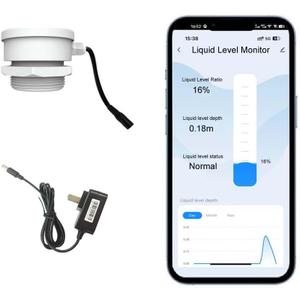 Smart TLC2206 WiFi Water Oil Fuel Liquid Tank Level Monitor Indicator Controller Remote Water Level Sensor TUYA Intelligent Liquid Level Detector