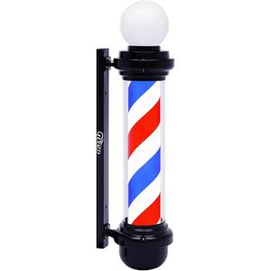 35'' Red White Blue Barber Pole Light