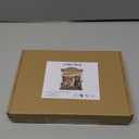 DIY Miniature House Kit, Coffee Shop Book Nook Kit, Mini Building Kit, Dollhouse Kit for Adults and Teens, 3D Wooden Puzzles with LED Light, Craft Kit for Family and Friends(Retro Coffee Shop)