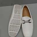 Bruno Marc Men's Driving Penny Loafers Casual Slip on Moccasins Shoes (9, White)