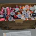 New brothread 64 Spools 1000M (1100Y) Polyester Embroidery Machine Thread Kit for Professional Embroiderer and Beginner Each Spool with Locking Base Resists Thread Tangling