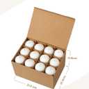Ashlux White Floating Candles 2 inch, 48 Pack Floating Candles 5-6 Hours Long Burning, Unscented Floating Candle for Centerpieces, Wedding, Christmas Lights, Romantic Night for Her/Him Set