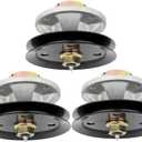 ECCPP 3 pack Mower Spindles fit for JOHN DEERE: AM115720, AM116065, AM121229, AM121342, for MTD for CUB CADET for TROY-BILT: 7-03171, B1JD40, for OREGON: 82-333, for ROTARY: 11278, for STENS: 285-109