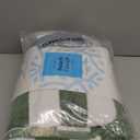 White Classic Beach Towels Oversized Cabana Stripe Cotton Bath Towel Large - Luxury Plush Thick Hotel Swim Pool Towels for Adults Super Absorbent Quick Dry - 35x70 Khaki Green [2 Pack]