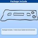 VS50877R Engine Valve Cover Gasket Set for Ford Focus, EcoSport, 2012 2013 2014 2015 2016 2017 2018 2019 2020 2021 2022, 2.0L
