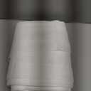 NICETOWN White Faux Linen Kitchen Curtains 36 inches Long, Rod Pockets & Back Tab Semi Sheer Privacy with Light Filtering Short Window Drapes for Cafe/Kids Room, W42 x L36, 2 Panels