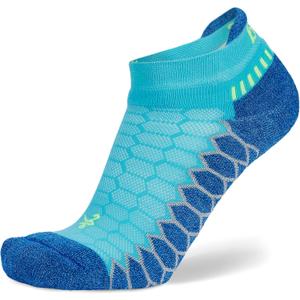Balega Silver Compression Fit Performance No Show Athletic Running Socks for Men and Women (1 Pair), Size Medium