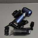 Saker Portable Car Vacuum Cleaner Cordless High Power 17000PA 3 in 1 Foldable Handheld Vacuum Cordless with Brushless Motor for Inflation,Dust Blowing,Home Car Cleaning HL132 Blue