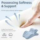 Multi Functional Sleeping Pillow, Ergonomic Body Support pad, Used for Side Lying, backrest, and Prone Lying (Blue)
