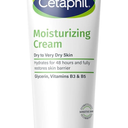 Cetaphil Face & Body Moisturizer, Hydrating Moisturizing Cream for Dry to Very Dry, Sensitive Skin, NEW 3 oz, Fragrance Free, Non-Comedogenic, Non-Greasy