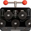 Brake Line Straightener, Tubing Straightener Tool for 3/16" to 1.0" Inch Diameter, Fuel Line Straightener, Handheld Pipe Straightener with Red Handles for Automotive, HVAC, Plumbing, Copper, Aluminum