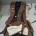 IX INOXTO Hiking Backpack, Camping Backpack, 30L Waterproof Hiking Daypack with 3L Water Bladder and Rain Cover (Khaki)