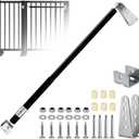 New TB200 Hydraulic Gate Closer, Rust Resistant & Weatherproof Automatic Gate Closer, Adjustable Closing Speed, Fits 60 to 140 Lbs Vinyl, Steel, Wood, Chain Link Fence Gates, Black