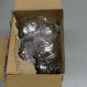 Sumind 25 Pcs Oval Tea Strainer Stainless Steel Ball Infuser Loose Leaf Steeper Interval Diffuser Mesh Tea Filters with Extended Chain Hook for Seasonings Cup Bottle(Silver)