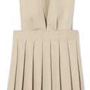 French Toast Girls' V-Neck Jumper (6, Khaki)