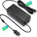 AC to DC Converter 20A/240W/12.36FT/110V-240V to 12V Converter Car Cigarette Lighter Socket AC/DC Power Adapter for Inflator, Car Refrigerator, Car Vacuum Cleaner and More