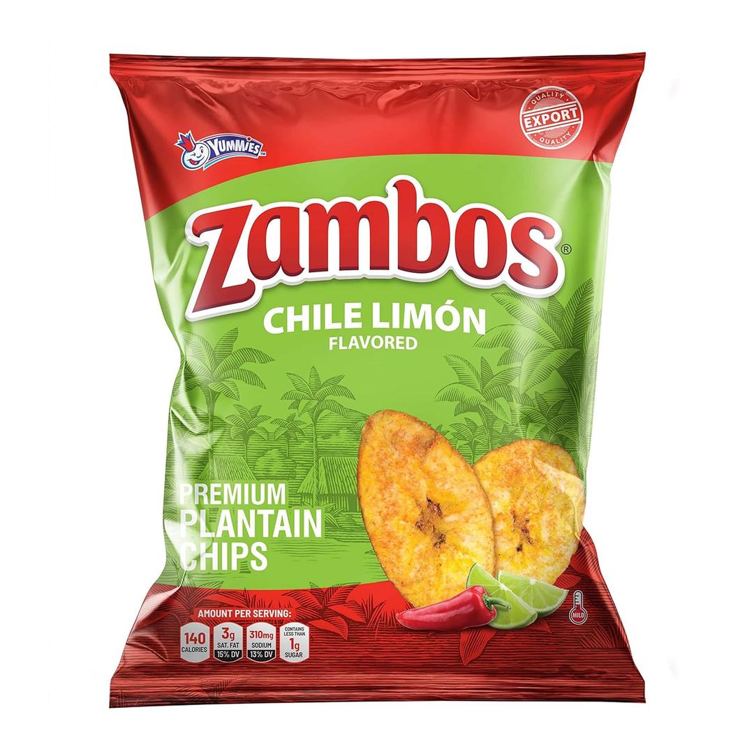 Zambos Plantain Chips Chile Limon (Pack of 1) (5.29 Ounce (Pack of 1))