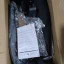 GTPLAYER Ergonomic Office Chair with Flip-up Armrests Executive Computer Chair for Home Office, Breathable Mesh & Comfy Lumbar Support, Black (Large)