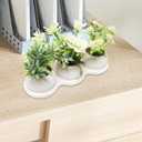 Uguisu 1pcs Fake Plants Indoor Artificial Plants Small Faux Plants Desk Decor Bathroom Decoration Home Decor Room Decoration Aesthetics. (A1)