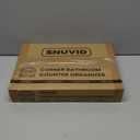 2-Tier Bathroom Counter Organizer, Wooden Corner Shelf for Vanity Countertop Skincare & Makeup, Storage and Organization for Kitchen