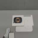 3 in 1 Foldable Charging Station for Apple Products, Wireless Charger for iPhone 17 16 15 14 13 12 Pro Max, Travel Dock Adapter&Light for iWatch Series 11 10 9 Ultra 3/2 SE 3/2, for AirPods 4 3 2 Pro 3/2 (White)